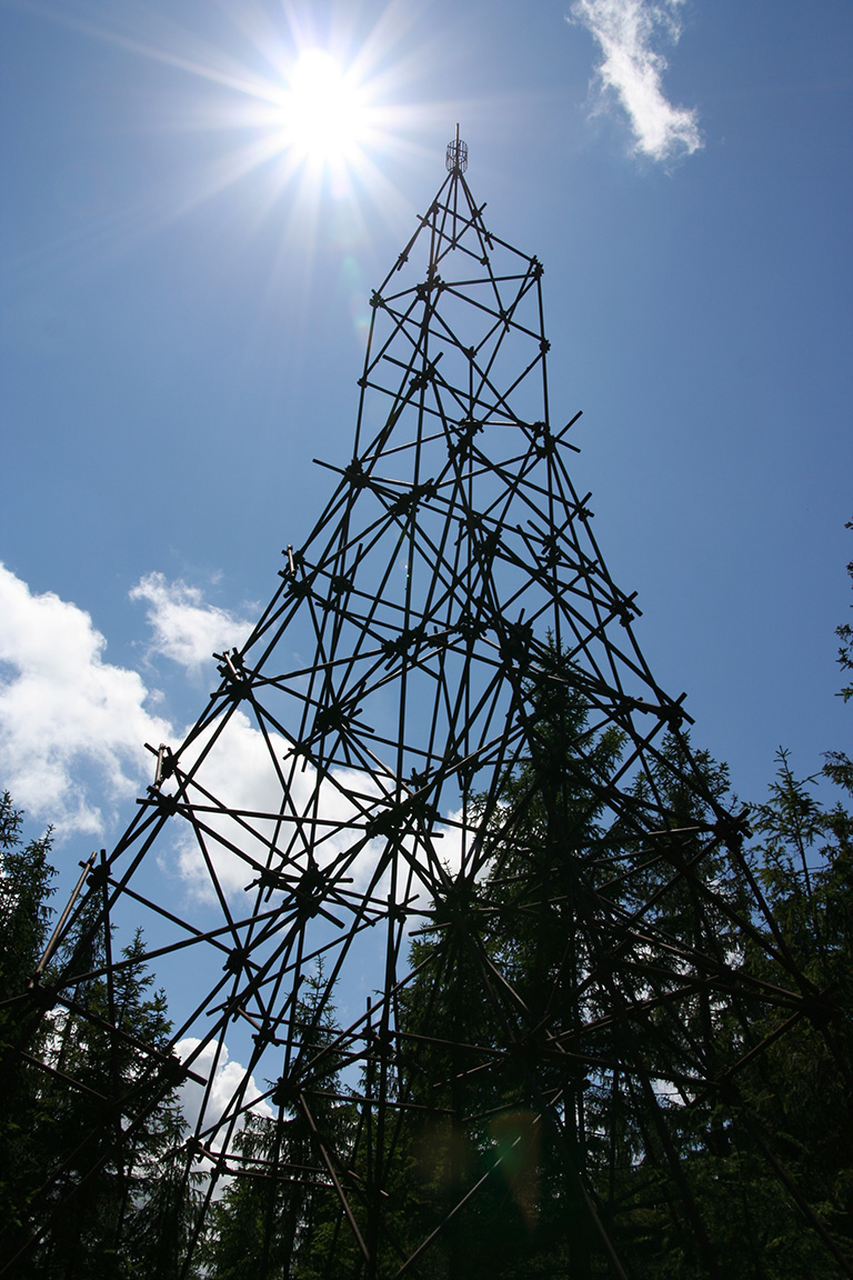 Trigonometrická věž na Koruně
