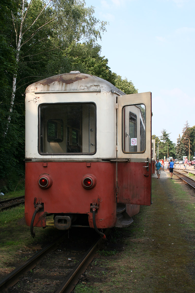 Tímto vláčkem můžete dojet až do Nové Bystřice, pokud vás ovšem stejně jako Járu Cimrmana nevyloučí železnice na lesní zastávce Kaproun definitivně z dopravy.
