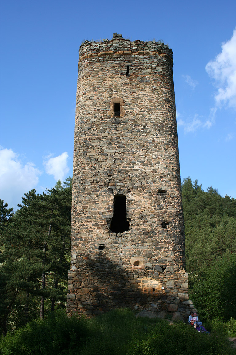 Severní věž - dnešní dominanta hradu

