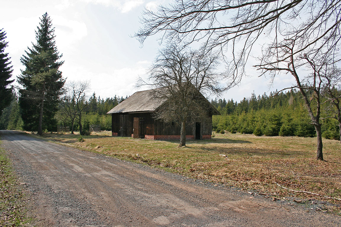 Hájovna Na Rovinách - stodola
